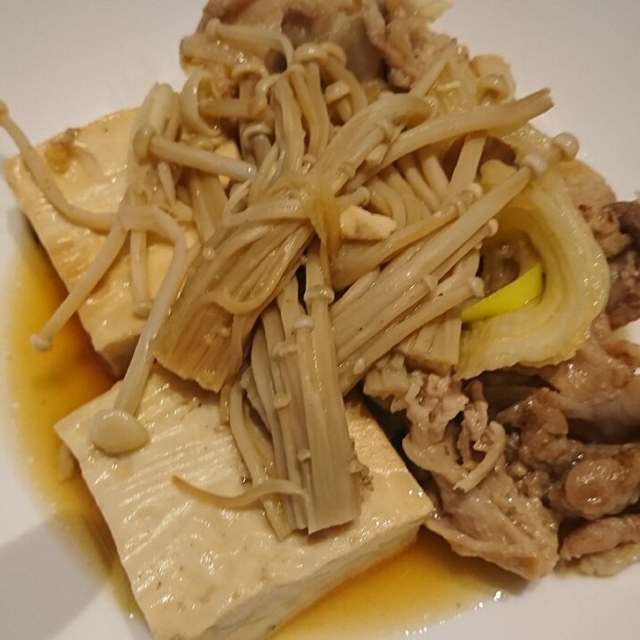 簡単美味しい！肉豆腐